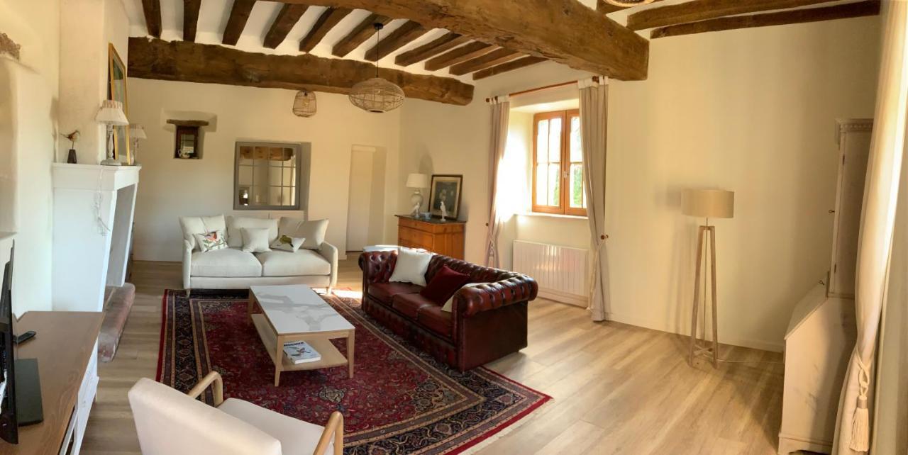 Le Plessis Aux Oiseaux Hotel Saint-Fort Bagian luar foto