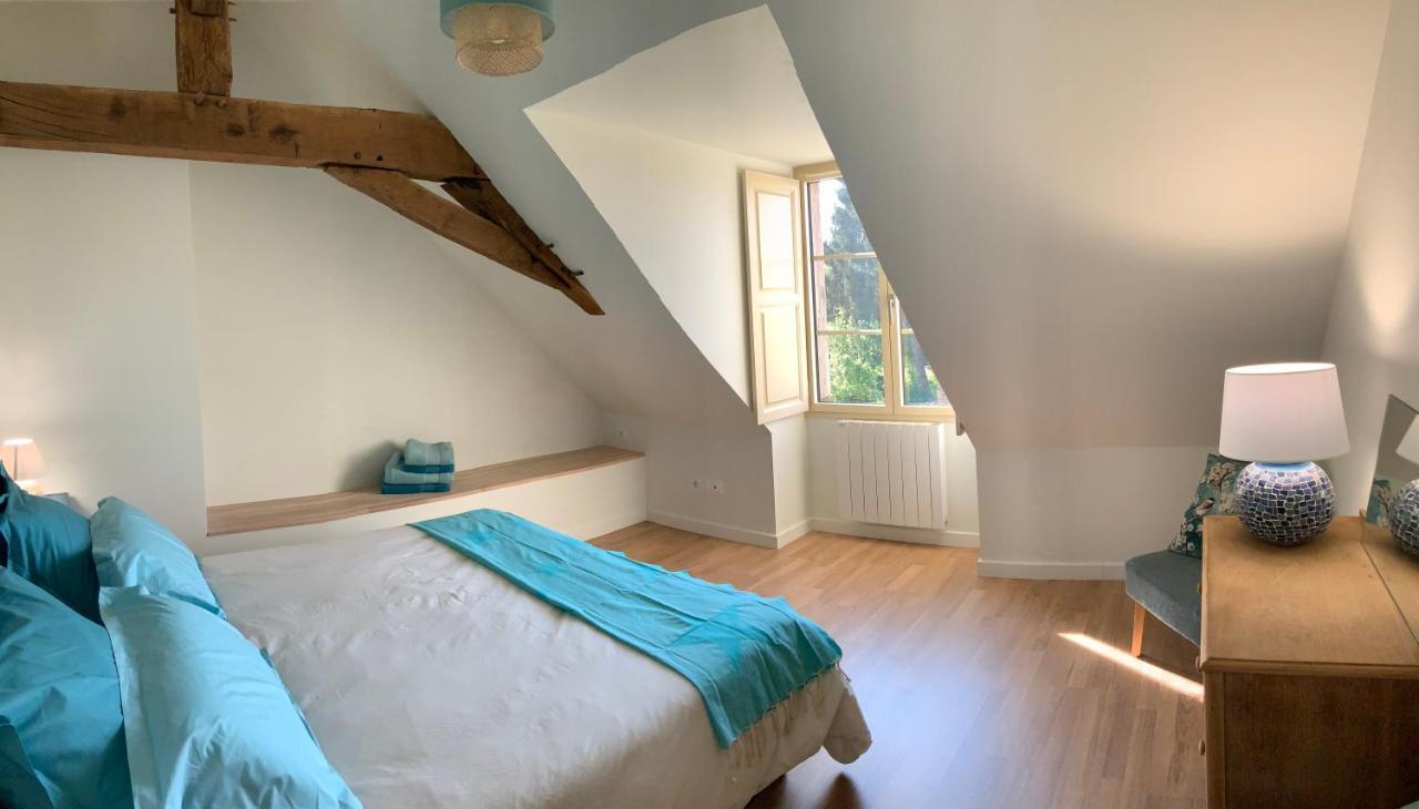 Le Plessis Aux Oiseaux Hotel Saint-Fort Bagian luar foto
